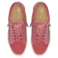 GAIL VELVET - Pink - Low top sneakers