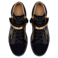 KRISS 1/2 JR. - Blue - Mid top sneakers