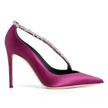 Escarpins Bebe 150 mm en velours Velours Giuseppe Zanotti en coloris Rose Femme Chaussures Chaussures à talons Escarpins 