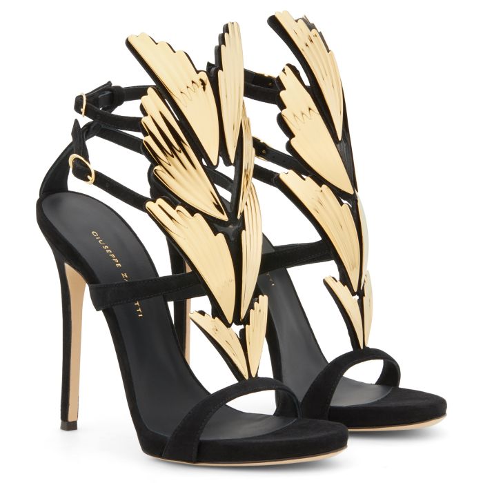 black giuseppe heels
