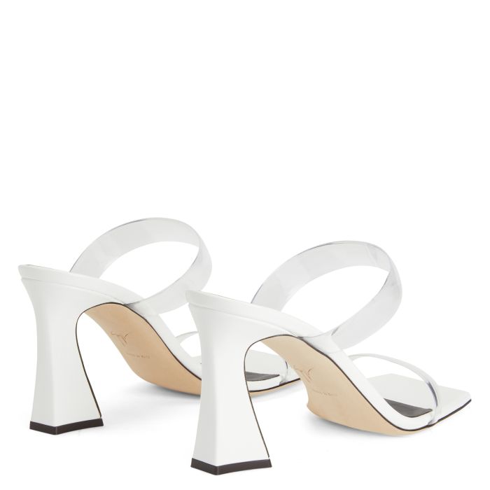 FLAMINIA PLEXI - White - Sandals