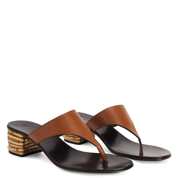 RHEA 40 - Brown - Sandals