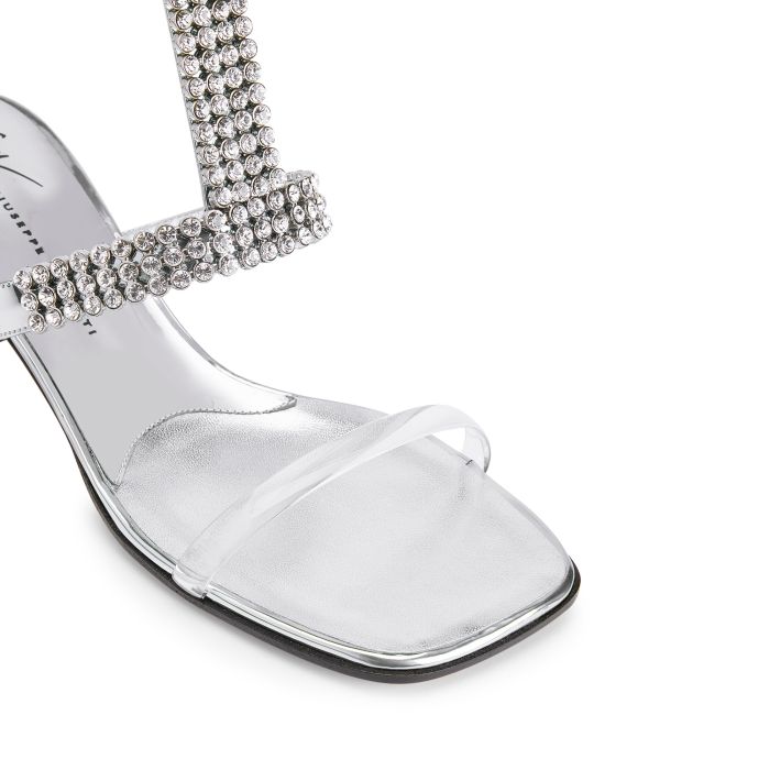 DEVINE CRYSTAL 45 - Silver - Sandals