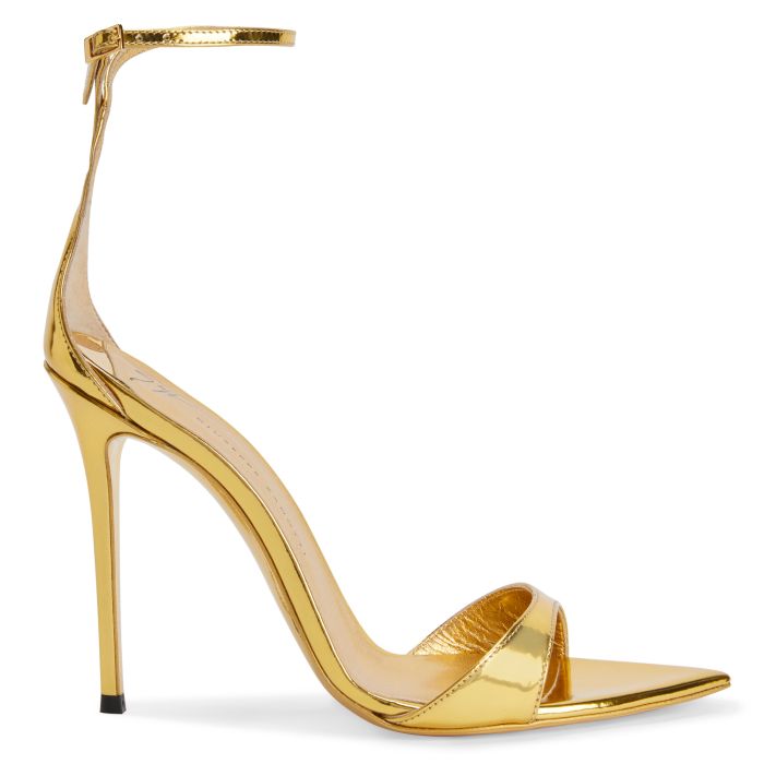 Metallic Sculptural Heeled Thong Sandals For Women Gold High Heel,  Glamorous PU Leather Strappy Strappy Dress Sandals 2023 Sexy From Gaoshoe,  $48.59 | DHgate.Com