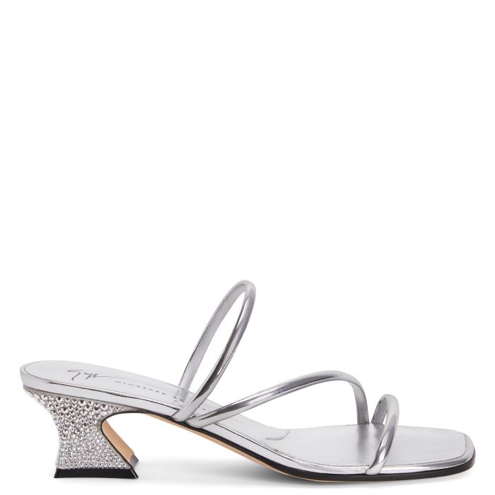 AUDE STRASS - Silver - Sandals