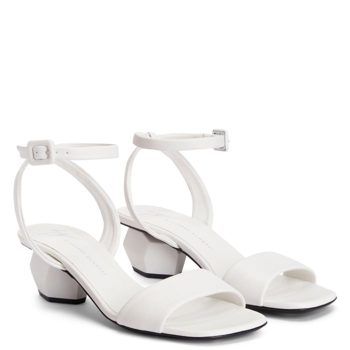 ROZALIE STRAP - White - Sandals