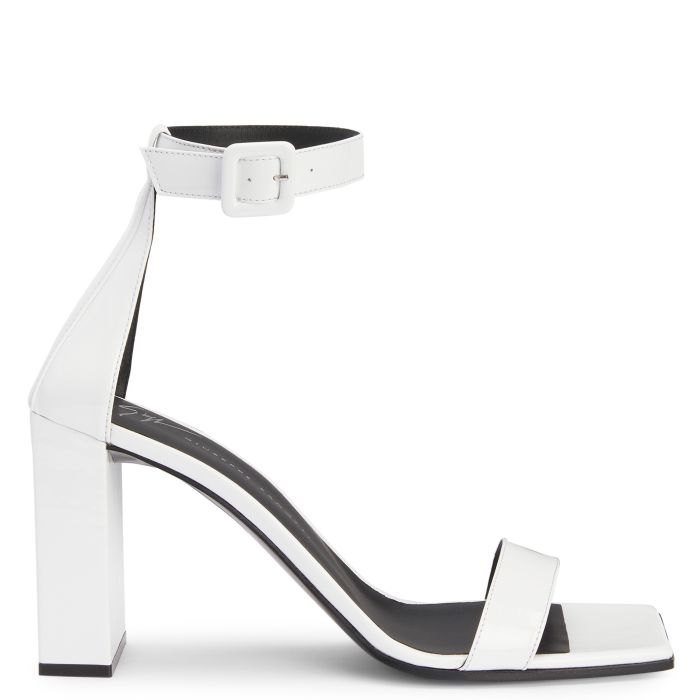 SHANGAY BUCKLE - White - Sandals