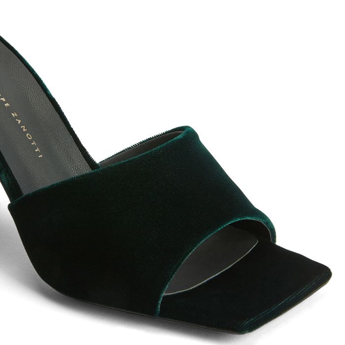 SOLHENE - Green - Sandals