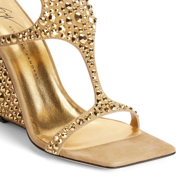 TUTANKAMON CRYSTAL - Gold - Sandals