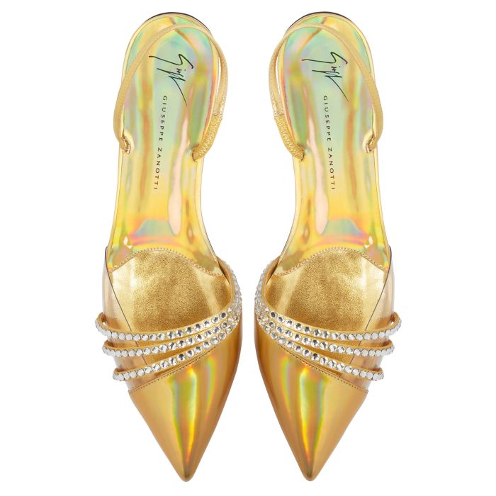 CLARALIE - Goldfarben - Flache Schuhe