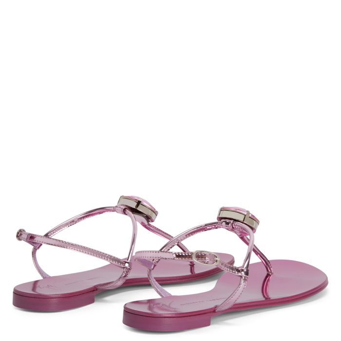 ANTHONIA - Pink - Flache Schuhe