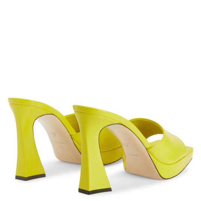 SOLHENE PLATFORM - Yellow - Sandals