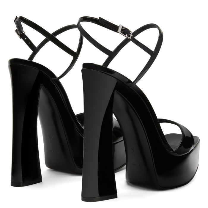 SYLVY - Negro - Zapatos de plataforma