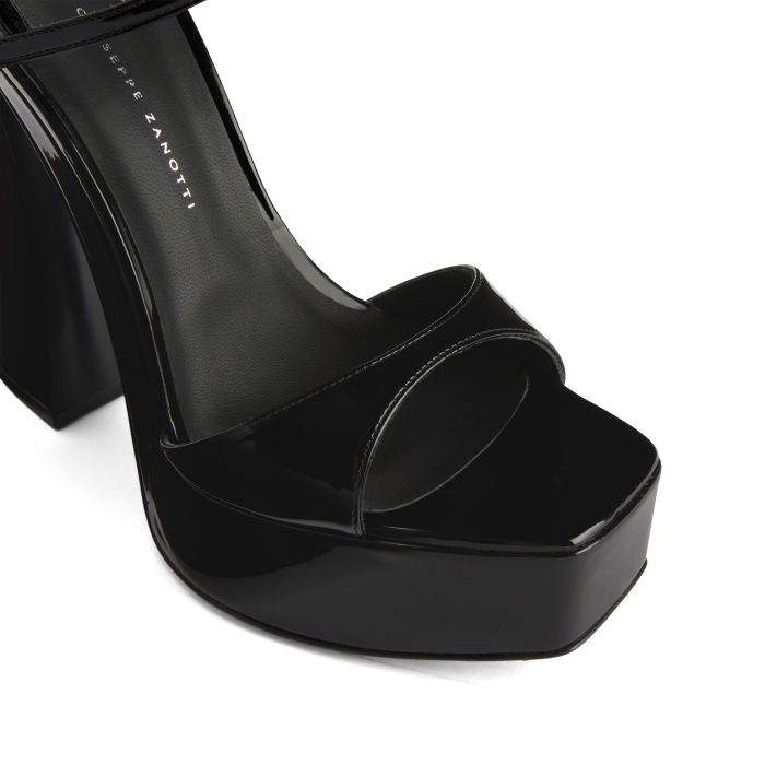 SYLVY - Negro - Zapatos de plataforma