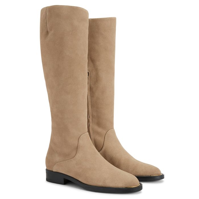 NELLE BOOT - Beige - Boots