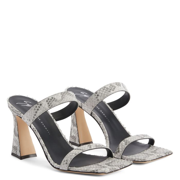 FLAMINIA GLITTER - Grey - Sandals
