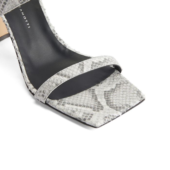 FLAMINIA GLITTER - Grey - Sandals