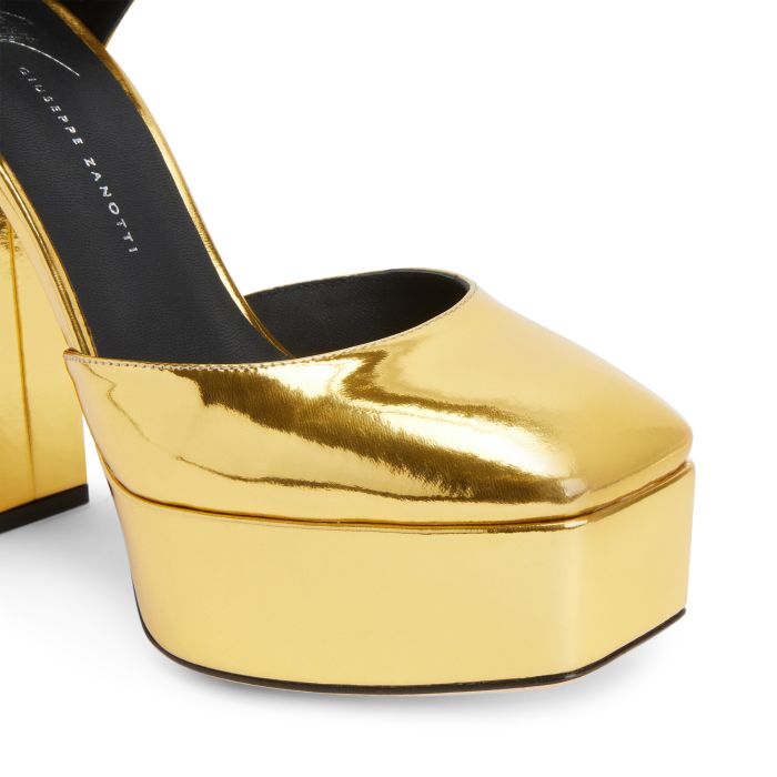 BEBE - Oro - Zapatos de plataforma