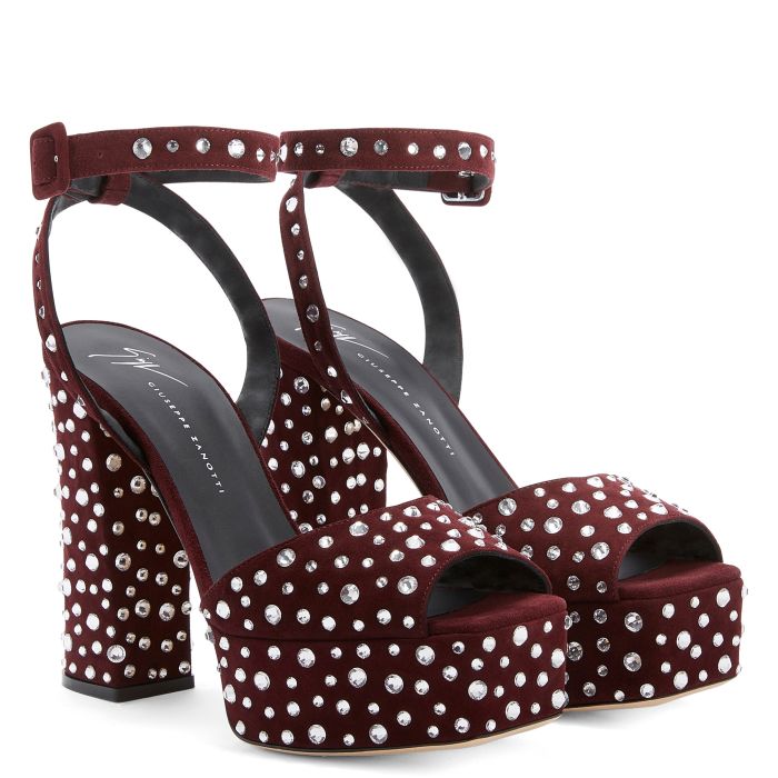 NEW BETTY SPARKLE - Bordeaux - Шарфы