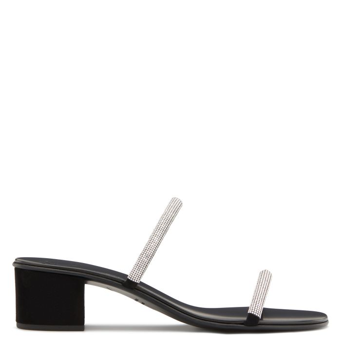 crystal sandals