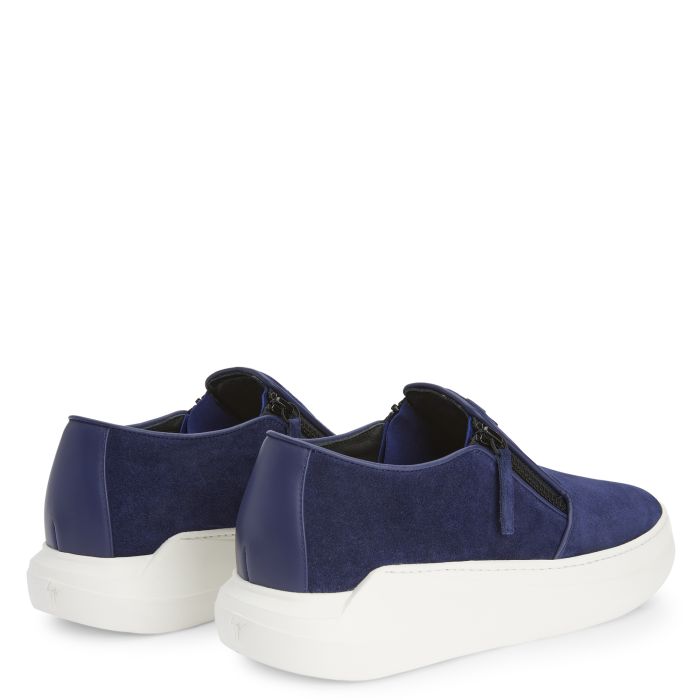 CONLEY ZIP - Blue - Low-top sneakers