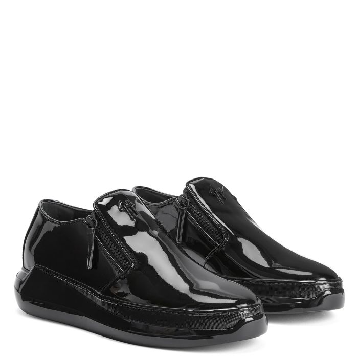CONLEY ZIP - Negro - Zapatillas de caña baja
