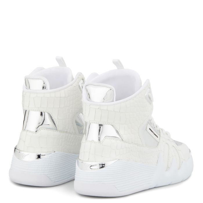 silver giuseppe sneakers