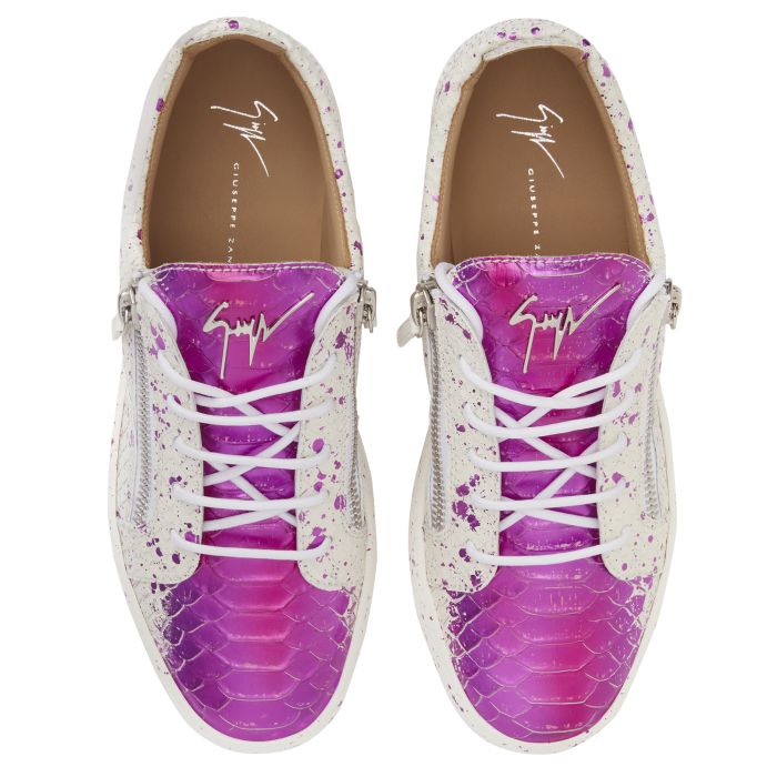 FRANKIE - Fucsia - Low-top sneakers