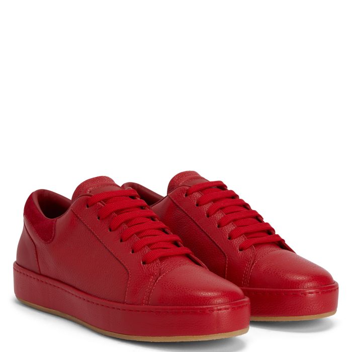 GZ-CITY - Red - Low-top sneakers