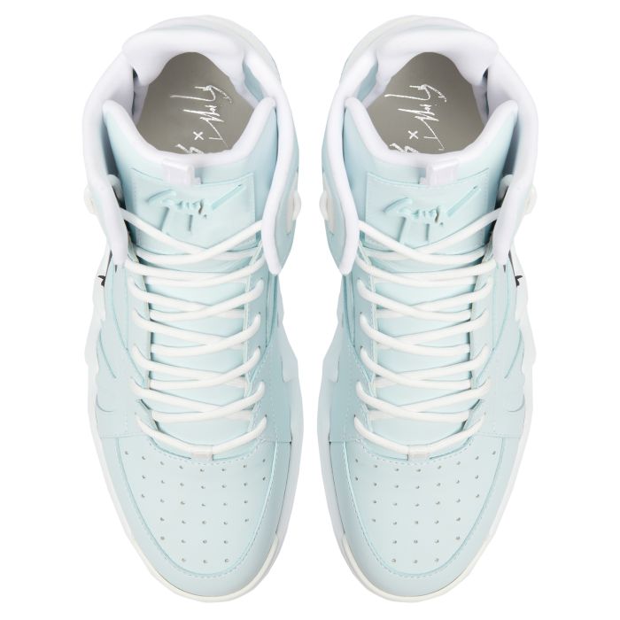 GIUSEPPE X SORRY IN ADVANCE - Blue - Low-top sneakers