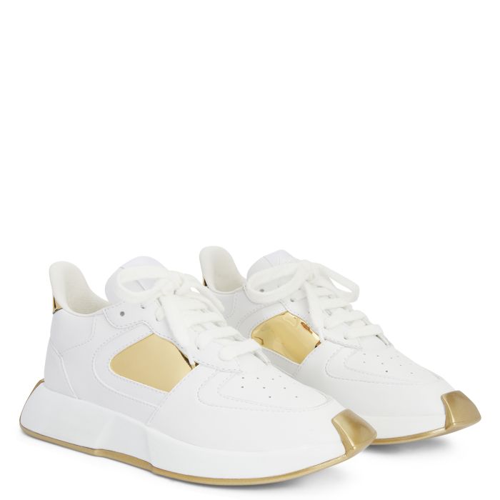 Giuseppe Zanotti Women's Ferox - White - Low-top Sneakers - 9