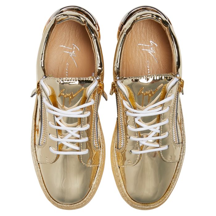 GAIL - Gold - Mid top sneakers
