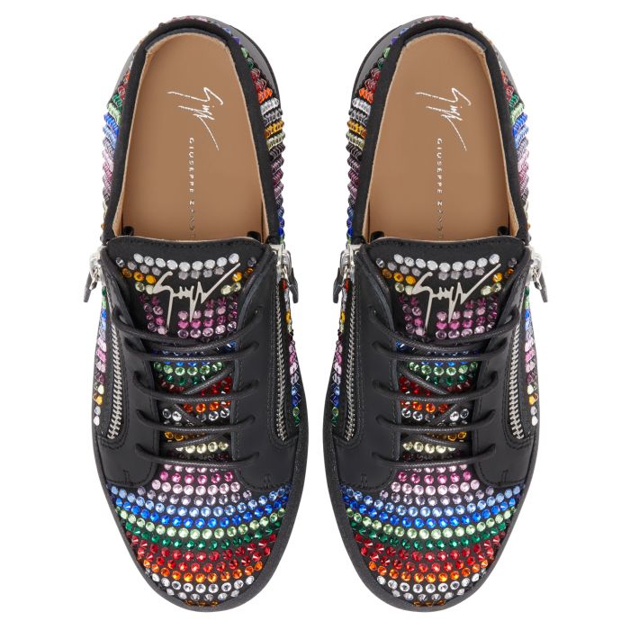 FRANKIE STRASS - Multicolore - Sneakers basses