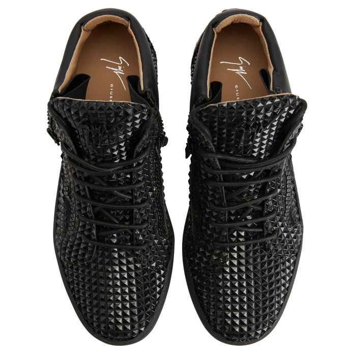 THE NEW MANHATTAN - Black - Mid top sneakers