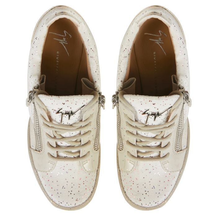 KRISS WEDGE - White - Mid top sneakers