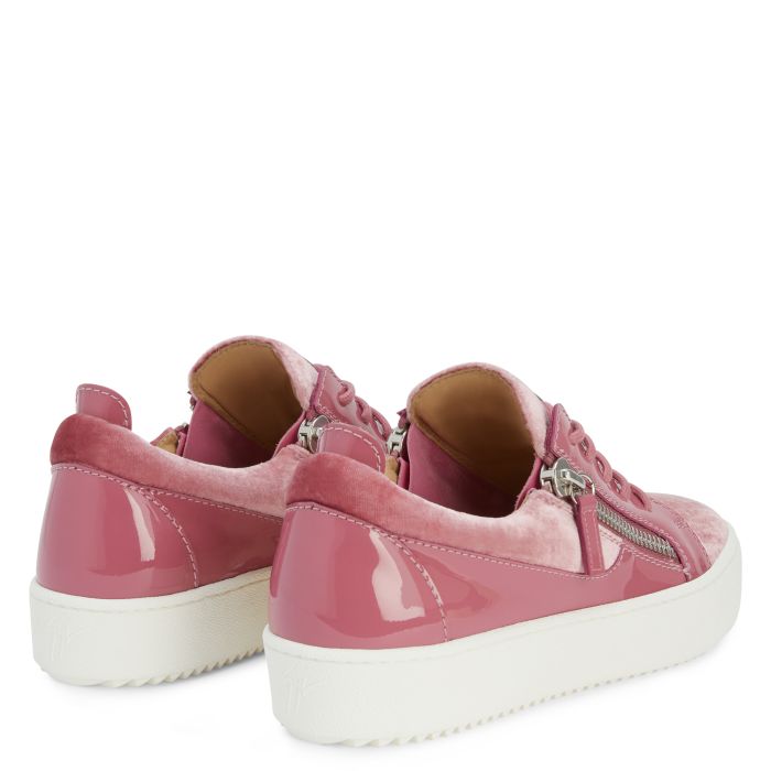 GAIL VELVET - Pink - Low top sneakers