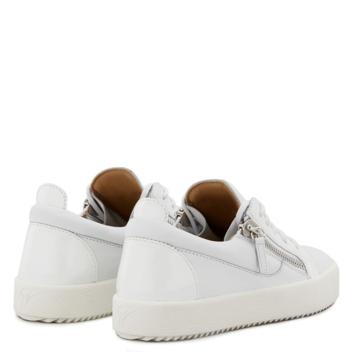 white giuseppe trainers