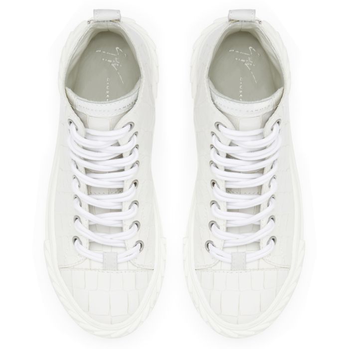 white giuseppe shoes