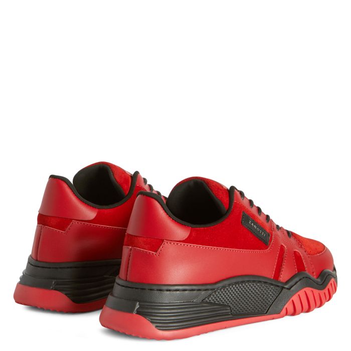TALON JR. - Red - Low top sneakers
