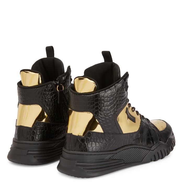 TALON JR. - Gold - Mid top sneakers