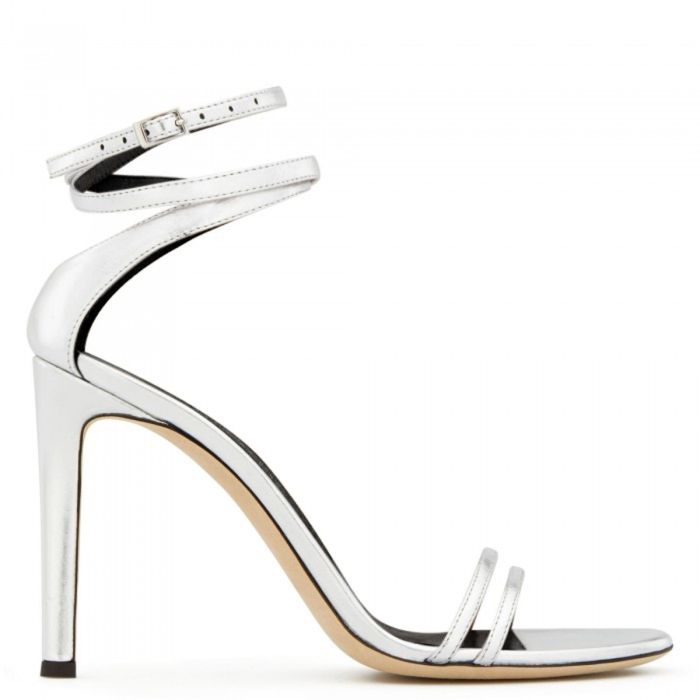 Buy Aldo Dress Heels Silver For Women Online