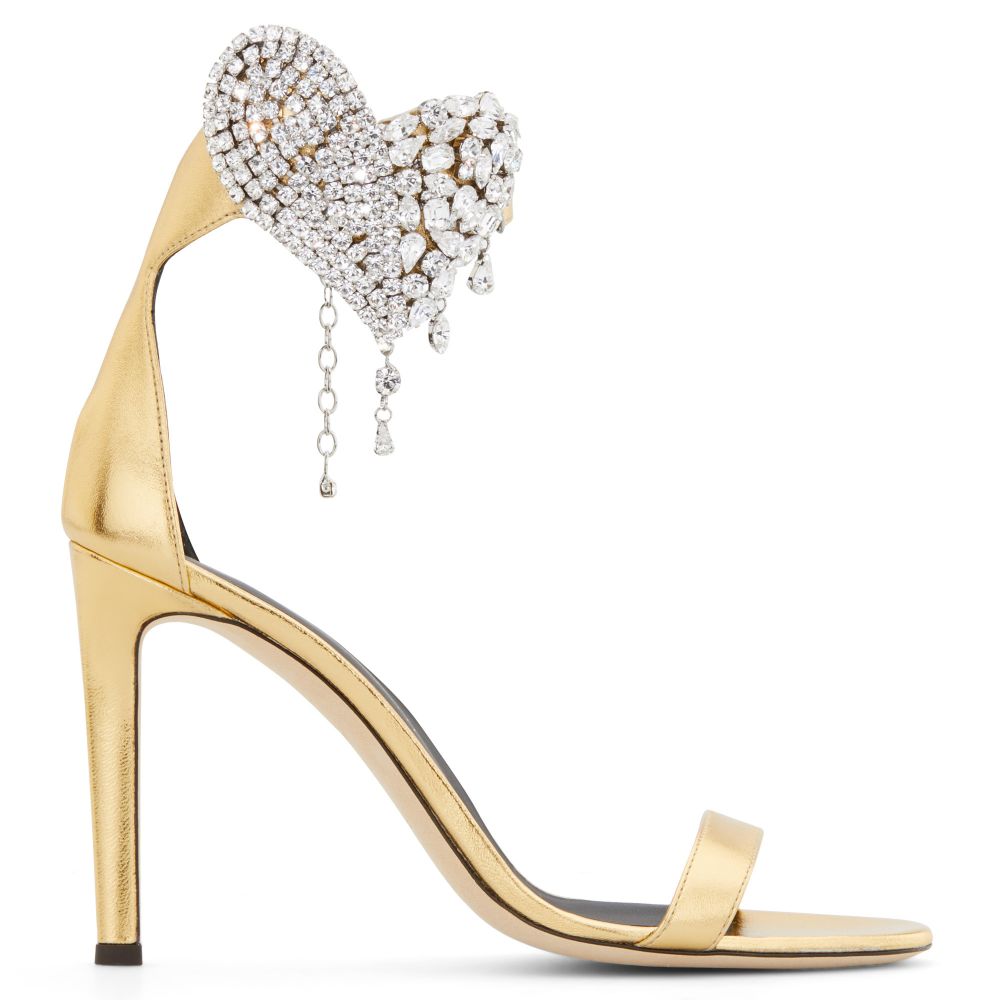 AMOUR - Sandals - Gold | Giuseppe 