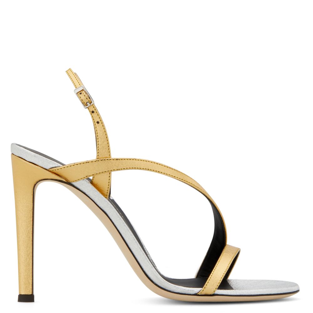 Giuseppe zanotti gold sandals Clearance