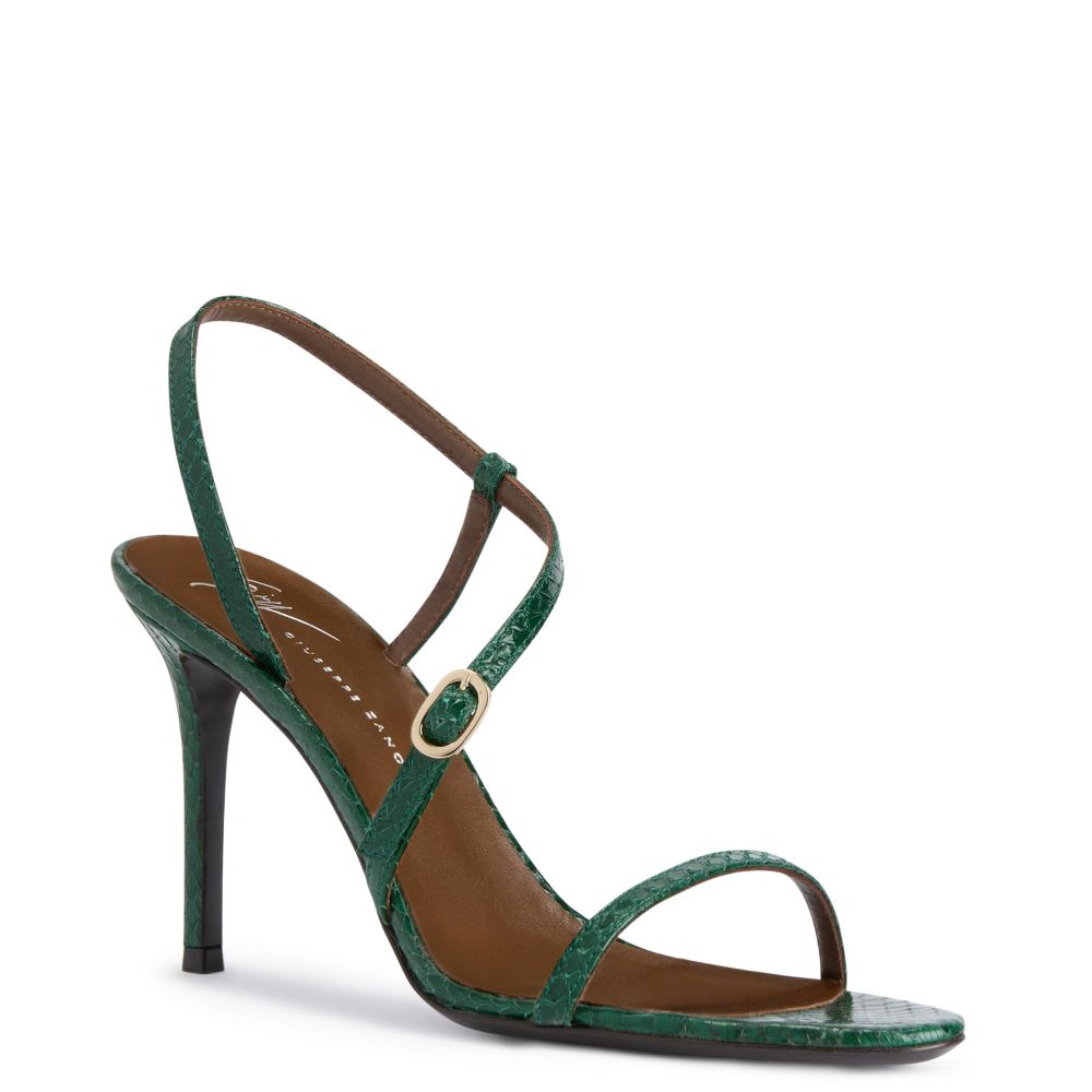 AUDRINETTE 90 - Green - Sandals
