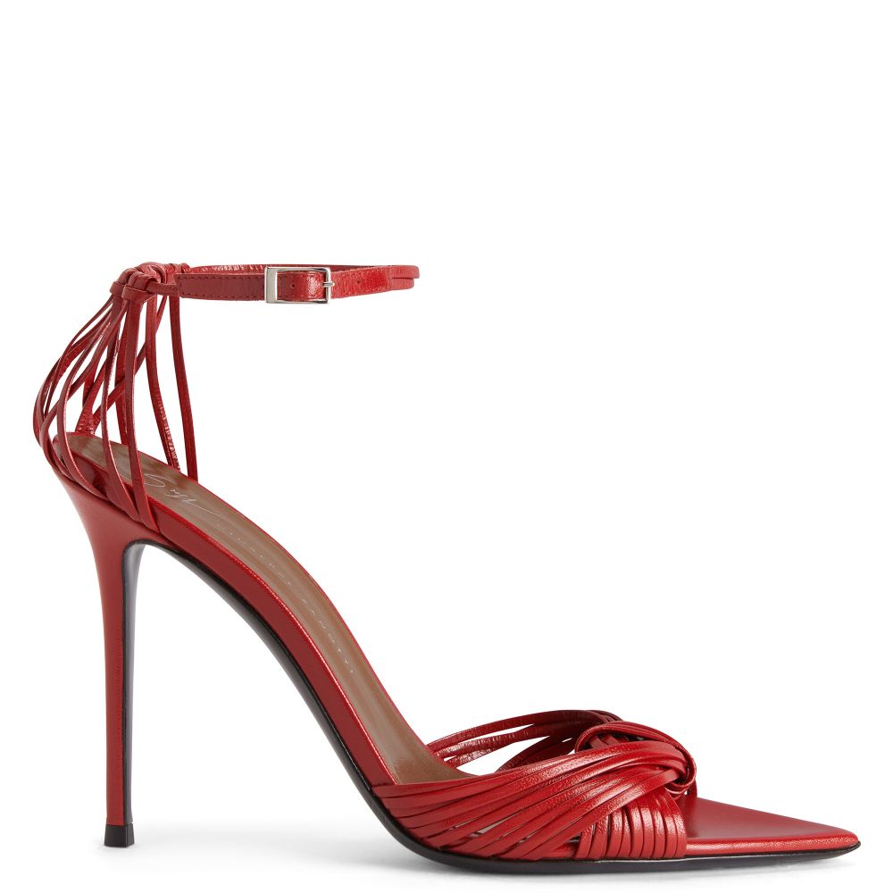 シューズ・サンダルその他 CASADEI Woman Pumps Burgundy 1F940100MC11554108 INTRIIGO KNOT 105