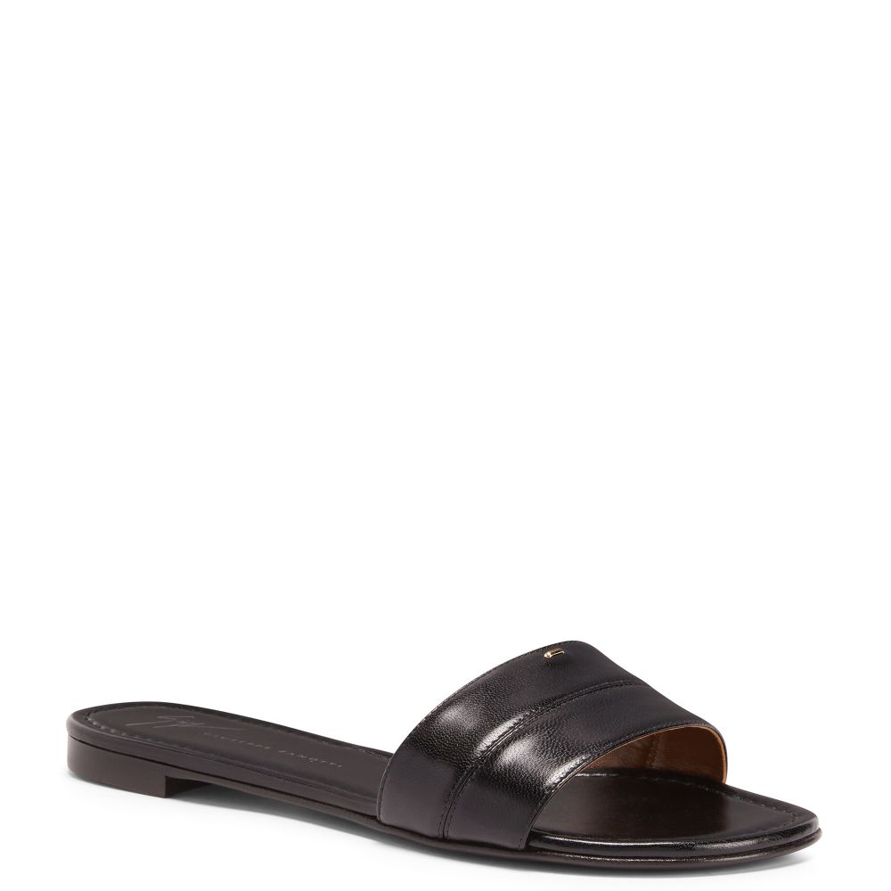 GIUSEPPE ZANOTTI フラットシューズ　ベロア生地 CLOTHIE