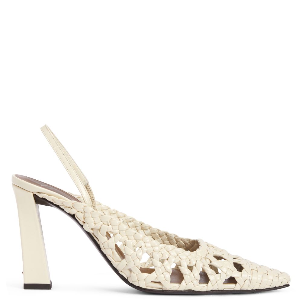 BRENDHA CAGE 90: Pumps Beige | Giuseppe Zanotti
