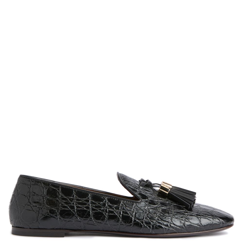 フラットサンダル ブラック - GZ-WEAVE | Giuseppe Zanotti