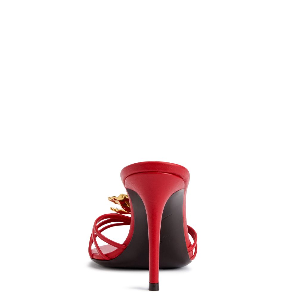 ORCHID CRYSTAL MULE 90 rear view