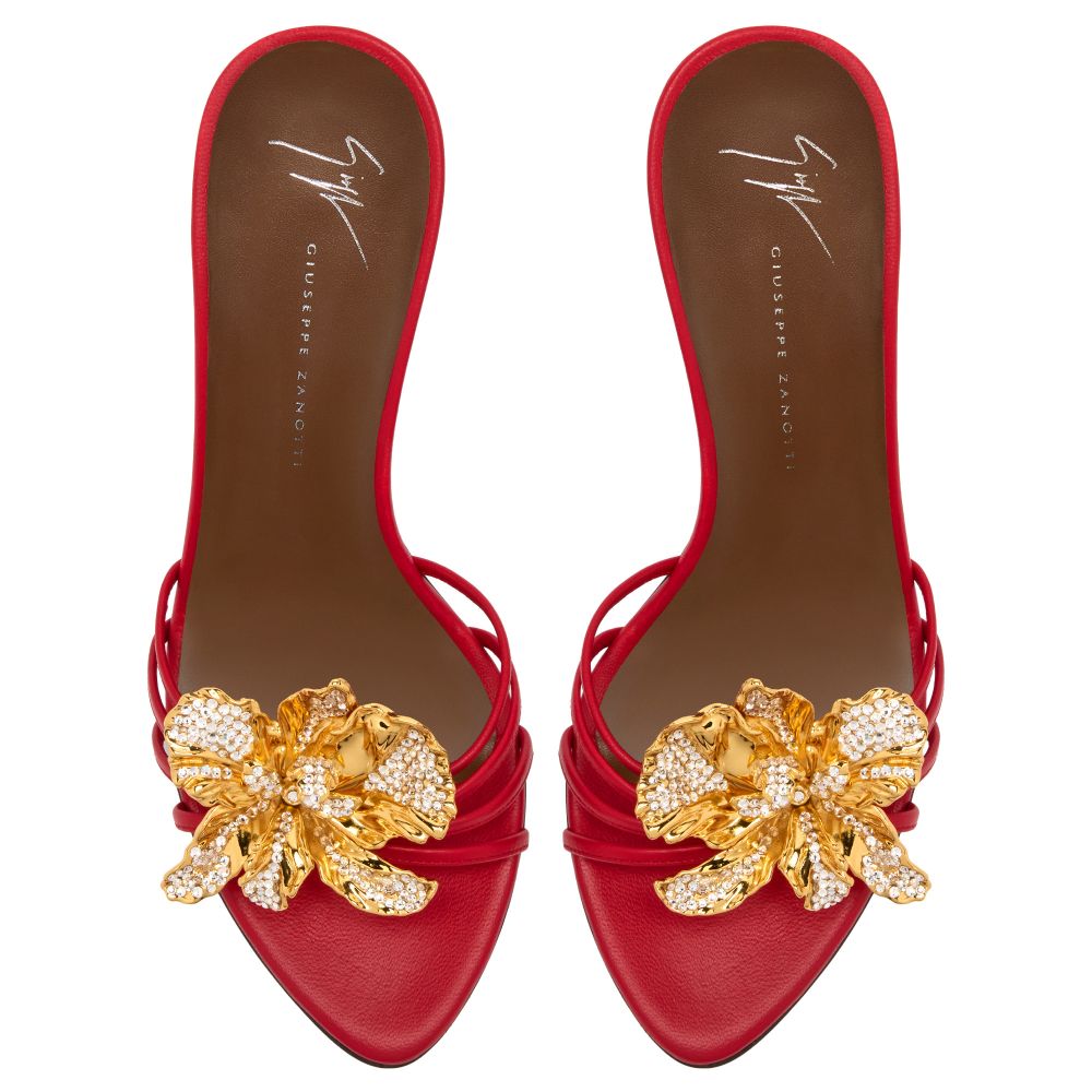 ORCHID CRYSTAL MULE 90 top view